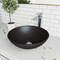 Vigo Black Cavalli MatteShellTM Vessel Bathroom Sink VG07111 - alternate 2
