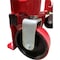 Pake Handling Tools Premium Hydraulic Machinery Mover, 4400 lb. Cap, Steel Wheel With PU Tread, Set of 2 PAKFM07 - alternate 5