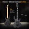 Pyle Heavy Metal EG Fire Electric Guitar Axe w/ Amplifier Kit, Full Size Instrument w/ Practice Amp & PMGTRKT101 - alternate 3