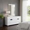 Homeroots 30" Superb White High Gloss Dresser 329640 - alternate 4