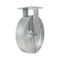 Vestil Cast Iron/Steel Rigid Caster 8 In. Diameter x 2 In. Width 1760 Lb. Capacity Silver CST-VE-8X2CI-R - alternate 1