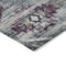 Homeroots 3' X 5' Gray Charcoal And Silver Southwestern Washable Indoor Outdoor Area Rug 588678 - alternate 3