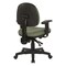 Office Star Products Ergonomic Fabric Sculptured Ergonomic Managers Chair, Sage 8180-R106 - alternate 2