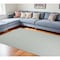 Homeroots 9' X 12' Aqua And Ivory Indoor Outdoor Area Rug 521969 - alternate 1