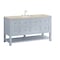 James Martin Vanities Breckenridge 60" Single Vanity, Serenity Blue, w/ 3 CM Tajnar Eclos Top 330-V60S-SRB-3TJR - alternate 3