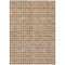 Homeroots 10' X 14' Orange Beige And Copper Geometric Washable Indoor Outdoor Area Rug 583317 - alternate 2