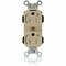 Leviton Straight Blade Receptacle, 5-15R, 15 A, 125V AC, Self-Grounded MT562-2SI - alternate 1