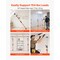 Vevor 4Pcs Adjustable Cabinet Support Poles 45.7-114.2 in Telescopic Rods, 4PK JF-ZCG003-4114 - alternate 2
