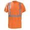 Occunomix SS TShirt, XBack, CN Logo, Class 2, Orange, S LUX-SSTP2BX-OS_CANARA_04 - alternate 1