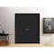Vdomdoors Sliding French Double Pocket Doors 48 x 84 inches / Mela 7001 Painted Black / Kit Rail Hardware / M MELA7001DP-TCF-4884 - alternate 1