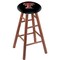 Holland Bar Stool Co Oak Bar Stool, Medium Finish, Texas Tech Seat RC30OSMed - alternate 1