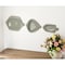 Homeroots Set of Three Samira Gray Fish Metal Hanging Dimensional Sculpture, 3PK 608671 - alternate 2