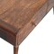 Homeroots 20" Brown Solid Wood Round Two Drawer Nightstand 651890 - alternate 4
