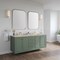 James Martin Vanities Chicago 72" Double Vanity, Smokey Celadon, w/ 3 CM Tajnar Eclos Top w/FreePower Wireless Charger 503-V72-SC-FTJR - alternate 3