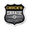 Signmission Chuck's Garage I Can Fix Everything But Stupid, 6 Inch X 6 Inch, Plastic Sign SHI-P-6-490-CHUCK - alternate 1