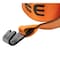 Mytee Products 4 in x 30 ft Winch Strap with Flat Hook - High Abrasion Orange WS430A - alternate 4