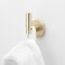 Gliderite Hardware Alpine Collection Robe Hook Champagne Gold Bathroom Hardware 9030-RD-CHPG-1 - alternate 2