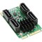 Syba 4 Port SATA III Mini PCI-E Controller Card SI-MPE40125 - alternate 3