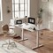 Simple Deluxe Electric Standing Desk, Adjustable Height Stand up Desk, 24x55 Inches Sit Stand up Desk with Cable 3A88TDESKP5524V3WHT - alternate 2