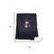 Homeroots 55" X 70" Navy BlueCotton Blend Woven Snowman Embroidered Throw Blanket with Fringe 713576 - alternate 3