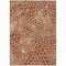 Homeroots 9' X 12' Brown And Beige Geometric Washable Indoor Outdoor Area Rug 595113 - alternate 2