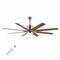 Jonathan Y Octo 66" 1-Light Contemporary Industrial Iron/Plastic Mobile-App/Remote-Controlled 6-Speed Ceiling F JYL9712A - alternate 7