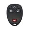 Aks Keys New Replacement Remote Keyless Fob Case Rubber Pad Shell 4B for FCC# KOBGT04A RS-CHEVR-18 - alternate 2