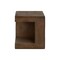Monarch Specialties Accent Table 25"h, Indoor or Outdoor, Side Table, Nightstand, Square, Walnut, Modern I 4133 - alternate 3
