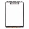 Dexas ClearView Clipcase Storage Clipboard, 0.35" Clip Capacity, Holds 8.87 x 12.25 Sheets, Gray/Orange 5717-804 - alternate 1