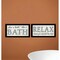 Homeroots Set Of Two Bath Relax 3 Black Framed Print Bathroom Wall Art, 2PK 407100 - alternate 2
