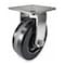 Hyw Products Heavy Duty Caster 5in x 2in Phenolic Wheel Stainless Steel - Rigid 40-50R-A1-PH(STS) - alternate 1