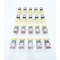 Fuji Electric BOX OF 20 YELLOW PUSHBUTTON, 2PK AR22M0R-01Y - alternate 2