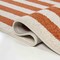 Jonathan Y Bandol Modern Classic Mitre Stripe Terracotta/Ivory 5 ft. x 8 ft. Area Rug MOH211B-5 - alternate 3
