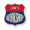 Signmission Jim's Workshop, 6 Inch X 6 Inch, Plastic Sign SHI-P-6-489-JIM - alternate 1