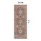 World Rug Gallery Black Traditional Flat Pile Rug, Washable and Pet Friendly, Non-Slip Surface 2ft 6in x 6ft Runner WR171BLACK26X6 - alternate 4