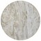 Homeroots 8' Taupe Beige And Ivory Round Abstract Washable Indoor Outdoor Area Rug 577946 - alternate 2