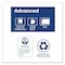 Tork Tork Basic Mini Centerfeed Paper Towel White M1, High Absorbency, 12 x 266 Sheets, 121225, PK12 121225 - alternate 4