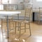 Flash Furniture HERCULES Childs Gold Resin Party and Event Chiavari Chairs for Commercial & Residential Use, 6PK 6-LE-L-7K-GD-GG - alternate 2