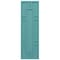 Ekena Millwork True Fit PVC Hastings Fixed Mount Shutters, Pure Turquoise, 18W x 59H, PR TFP001HS18X059PT - alternate 3