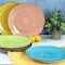 Elama Sebastian 6 Piece Stoneware Dinner Plate Set in Assorted Colors ELM-SEBASTIAN6 - alternate 3