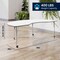 Flash Furniture Commercial Adjustable Height Kidney Activity Table with Locking Casters-White XU-A4896-KIDNY-WHT-T-A-CAS-GG - alternate 4