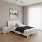 Homeroots Two Piece White Solid and Manufactured Wood Bedroom Set 569371 - alternate 2