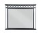 Homeroots 42" Gunmetal Wood Framed Mounted Dresser Mirror 486511 - alternate 2