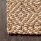 Jonathan Y Hira Hand Woven Diamond Chunky Jute Natural 4 ft. x 6 ft. Area Rug NFR100A-4 - alternate 3