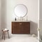 James Martin Vanities Amberly 36" Single Vanity, Mid-Century Walnut, w/ 3 CM Tajnar Eclos Top 670-V36-WLT-3TJR - alternate 4