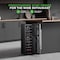 Nutrichef 24 Bottle Wine Fridge PKCWCDS248 - alternate 2