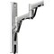Atdec full motion monitor arm channel mount, suits flat screen monitors up to 26.5 lbs, curved AWMS-46W35-S - alternate 2