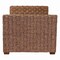 Bali & Pari Rhinos Handwoven Seagrass Daybed - Twin Size Coastal Boho Bed Frame with Basketweave Design 259-14371-ZORO - alternate 4
