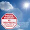 Signmission Private Property No Trespassing Vio, 10 inch X 10 inch, Aluminum Metal Signs, 2PK OC-A-2PACK-10-148 - alternate 4