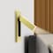 Leeki Modern Wall Mounted Bedside Adjustable Reading LED Light Sconce, Gold LKI-1028 - alternate 3